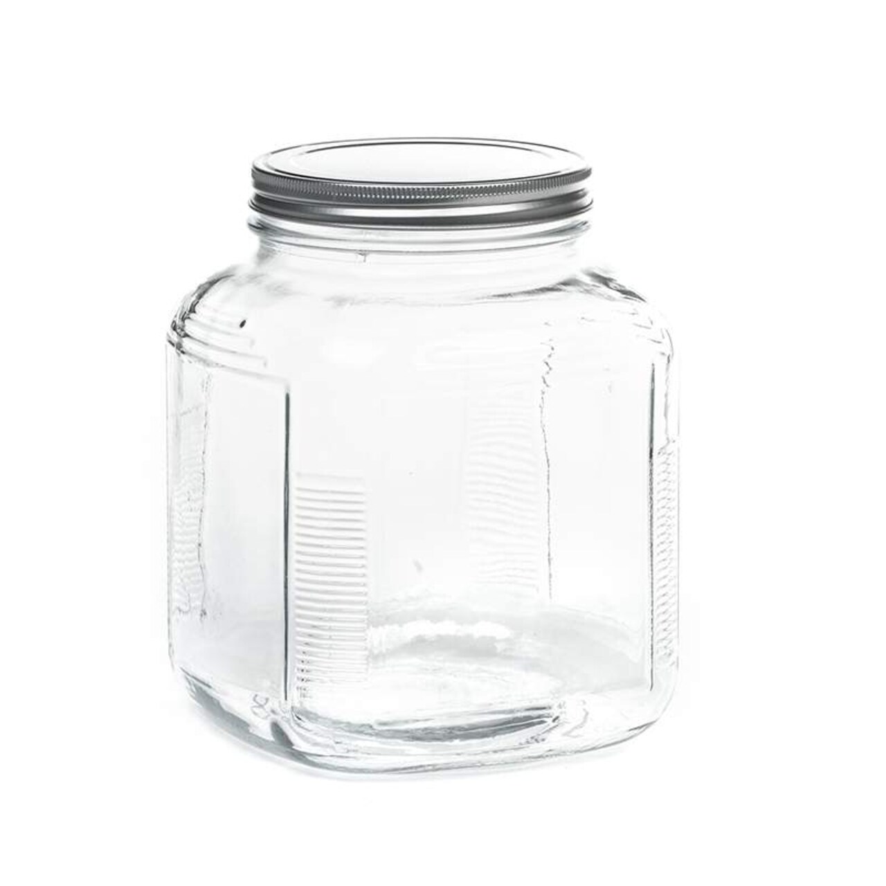 Anchor Hocking Replacement Butter Churn Jar with Brushed Stainless Steel Lid